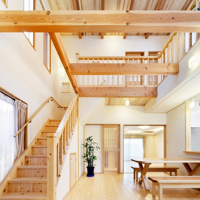 株式会社三原工務店モデルハウス内観